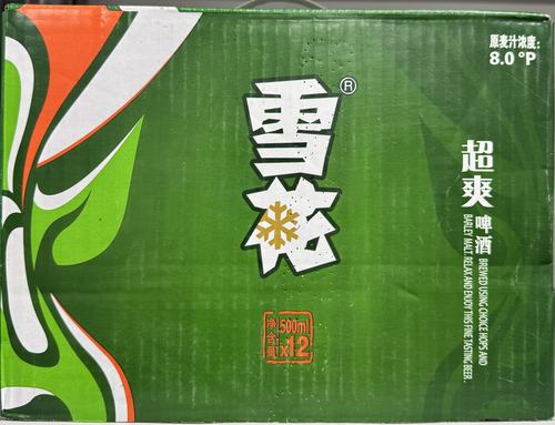 雪花啤酒 500ML